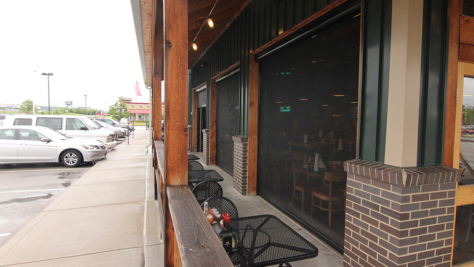 Patio application option
