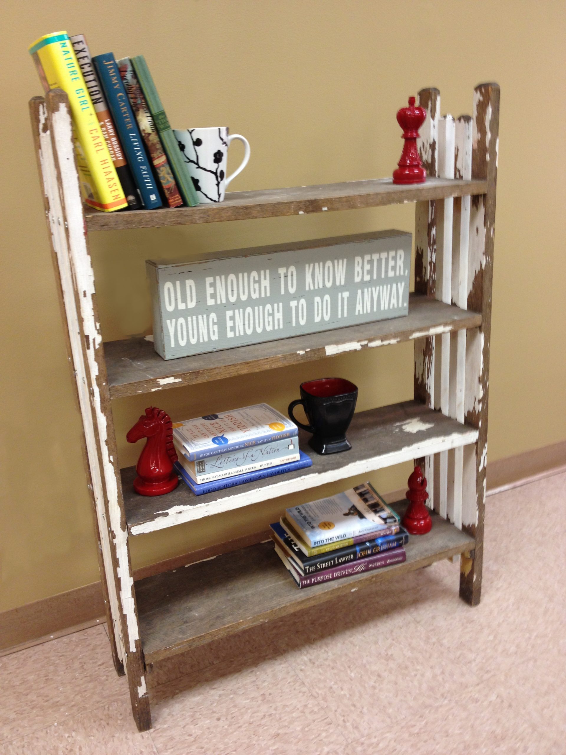 Shabby Bookshelf